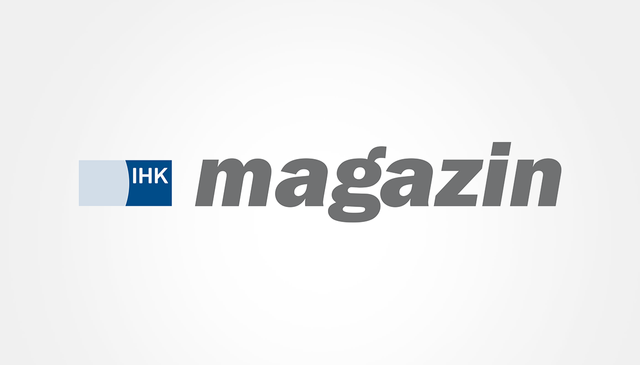 Logo vom IHK Magazin