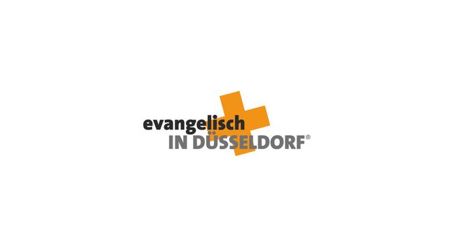 Das alte bzw. vorherige Logo "evangelisch in Düsseldorf"