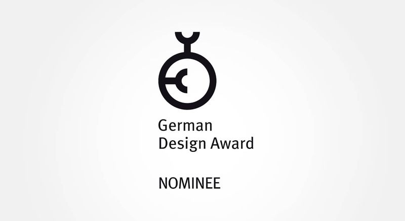 Achim Fränkel hat auf uns gesetzt bei der Gestaltung seines neuen Corporate Designs, das hat sich ausgezahlt und so sind wir nun für den German Design Award nominiert.